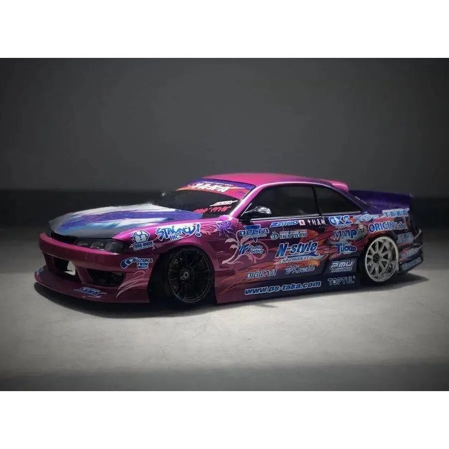 Kit de décoration personnalisé pour S14 Silvia Latter Period de PS-Taka, comprenant des éléments de customisation pour voiture.