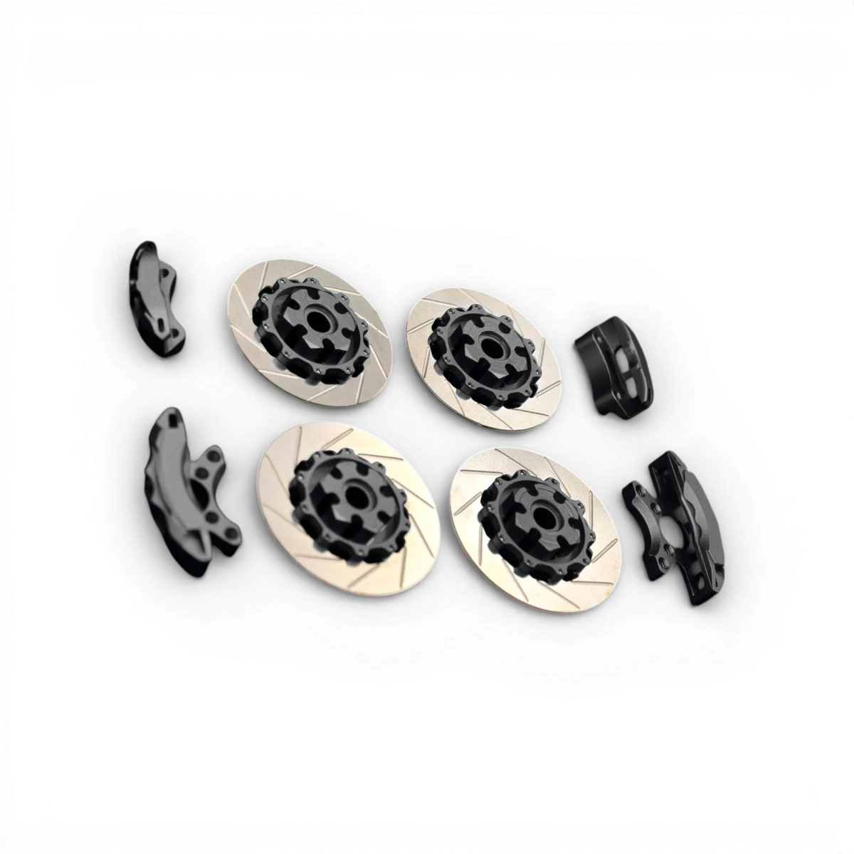 Kit d'étriers et de disques SR Series de RhinoRacing, composants de freinage performants pour véhicules sportifs.