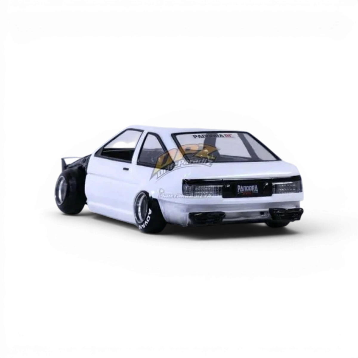 Kit intérieur, châssis et moteur apparent pour voiture RC AE86, Pandora RC, carrosserie de modélisme.