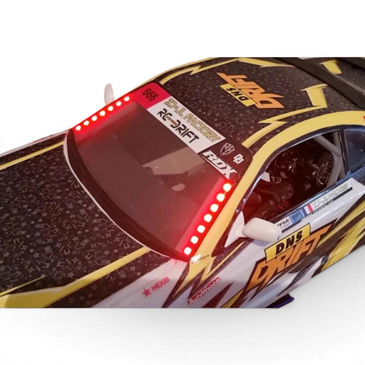 Kit LED Module Formula Drift Light RC V3 + retour de flamme + Stop - DriftParadiZ - DriftParadiZ