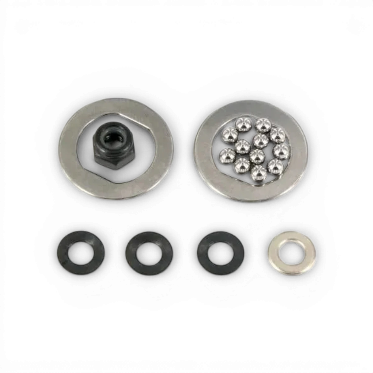 Kit de réparation pour différentiel à billes D'like LP-86, comprenant outils et pièces pour réparation mécanique.