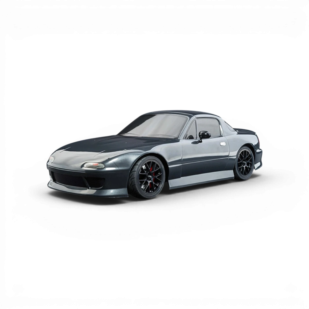 Kit RC Drift Max Speed Technology RMX-M S PRO avec MX-5, voiture télécommandée pour drift, vue de côté avec accessoires.