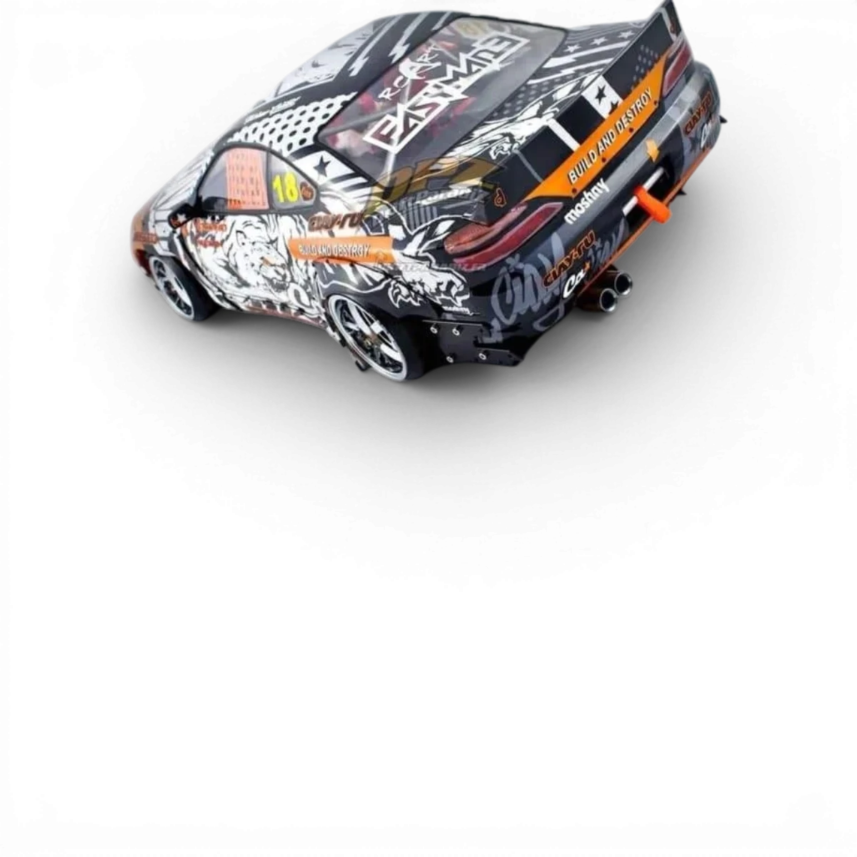 Kit ROCKET BUNNY full set pour NISSAN S15 abc hobby(66158) - ADDICTION - DriftParadiZ - Addiction rc design AD016-6