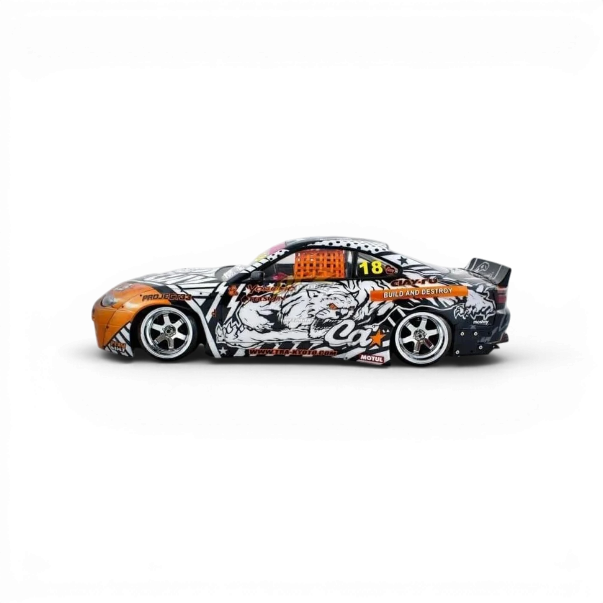 Kit ROCKET BUNNY full set pour NISSAN S15 abc hobby(66158) - ADDICTION - DriftParadiZ - Addiction rc design AD016-6