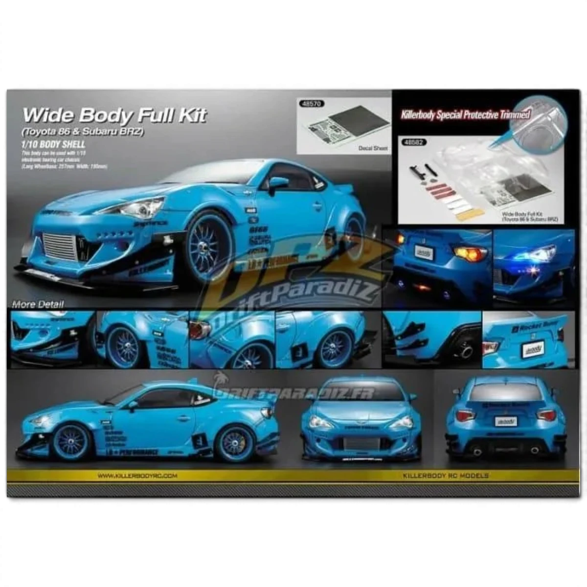 Kit rocket bunny GT86/brz - KILLERBODY - DriftParadiZ