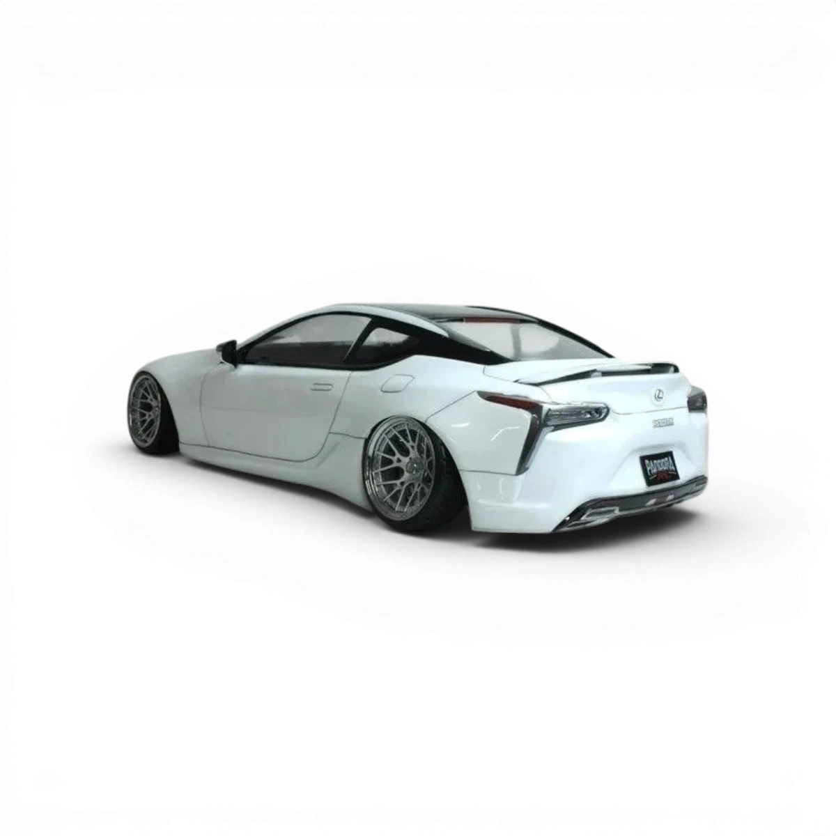 Modèle de carrosserie Lexus LC Pandora RC, voiture miniature détaillée, avec finition réaliste et design élégant.