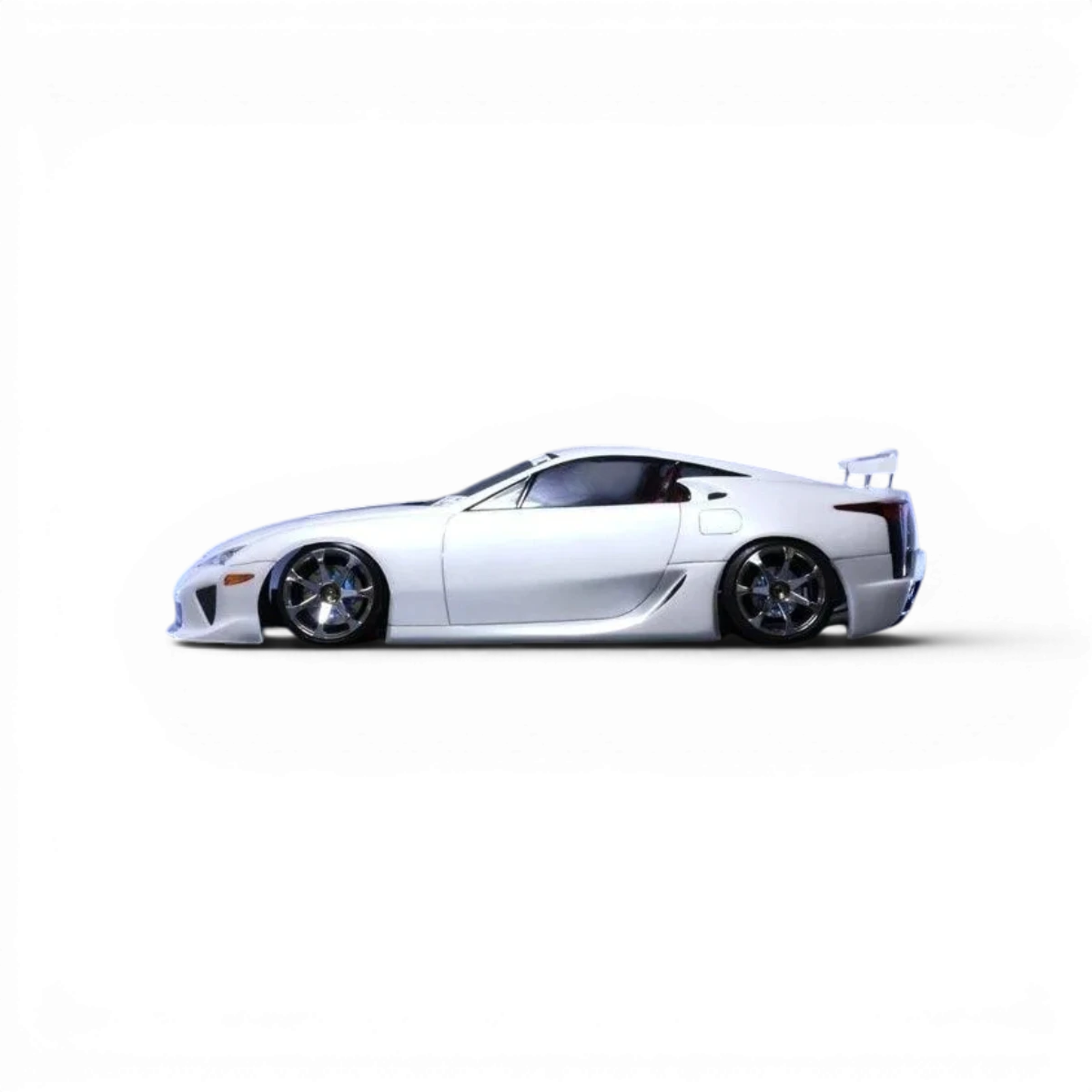 Voiture de carrosserie Lexus LFA Pandora RC, modèle réduit en détail avec design réaliste et finition soignée.