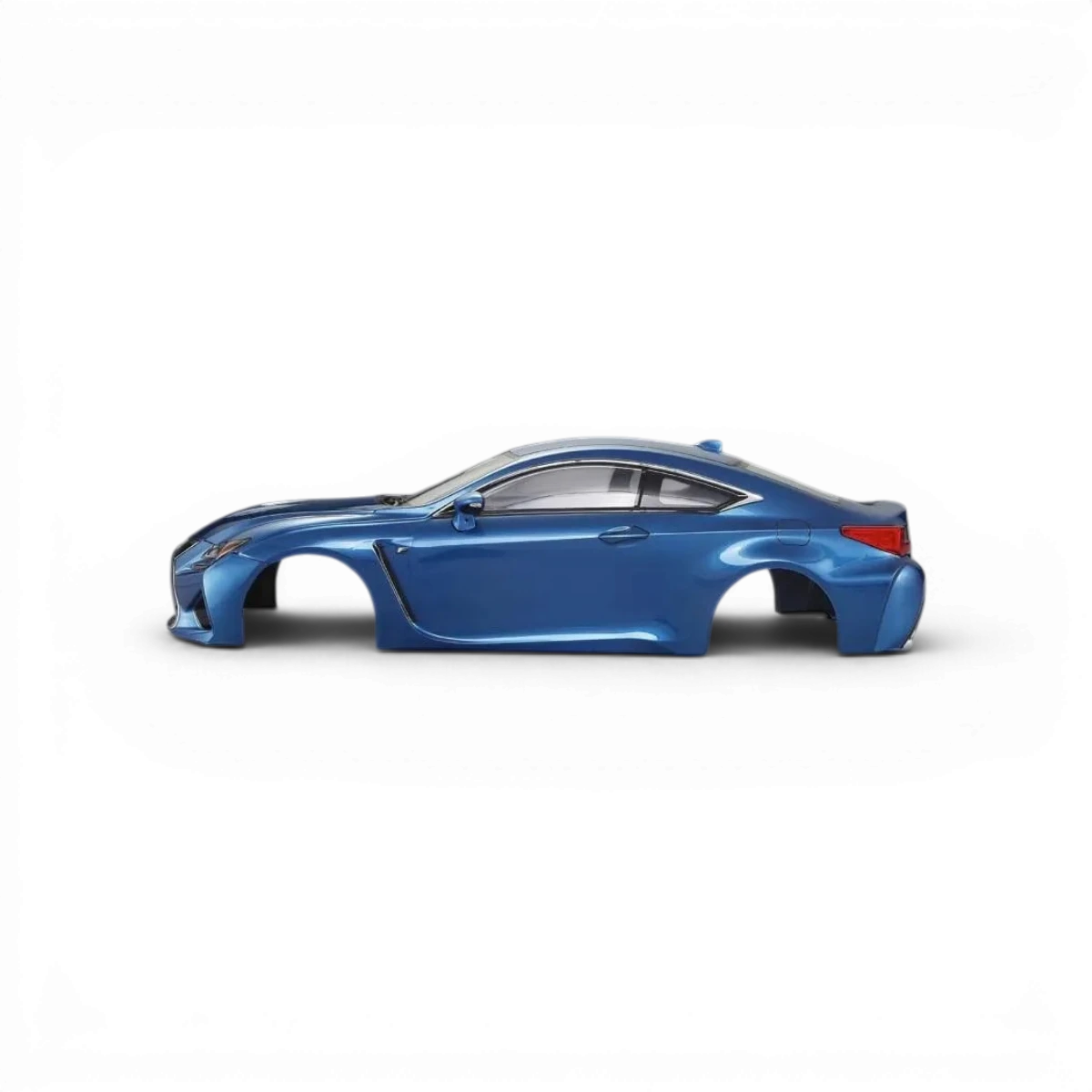 Karoserie pro Lexus RCF od značky Killer Body, detailní pohled s povrchovou úpravou z karbonových vláken.