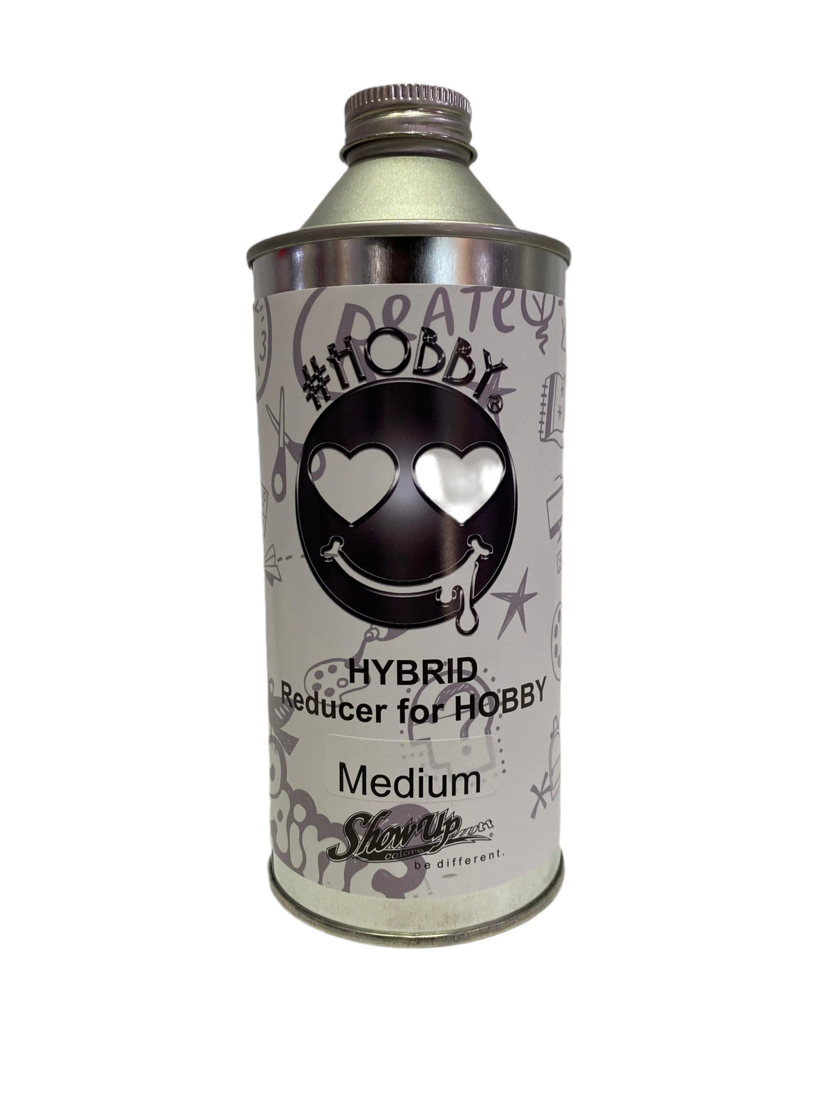 Liquide de dilution Medium Show UP, séchage rapide, pour peinture sur divers supports, fluide et facile à utiliser.
