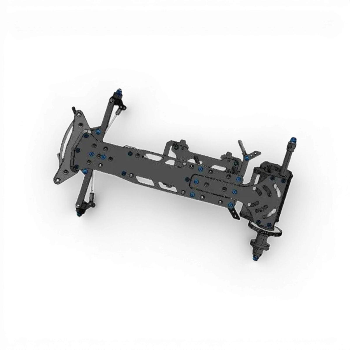 Kit de drift LP-86 1-10 de D'like, composants pour modification de voitures, avec pièces en métal et vis.