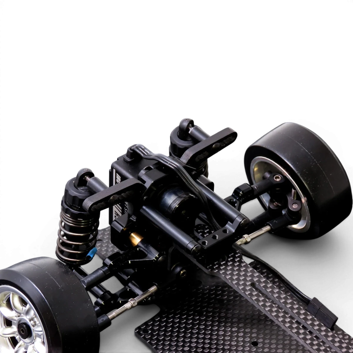 Kit de conversion M-Competition pour RDX de Wrap-UP Next, composants visibles en métal noir et logo distinctif.