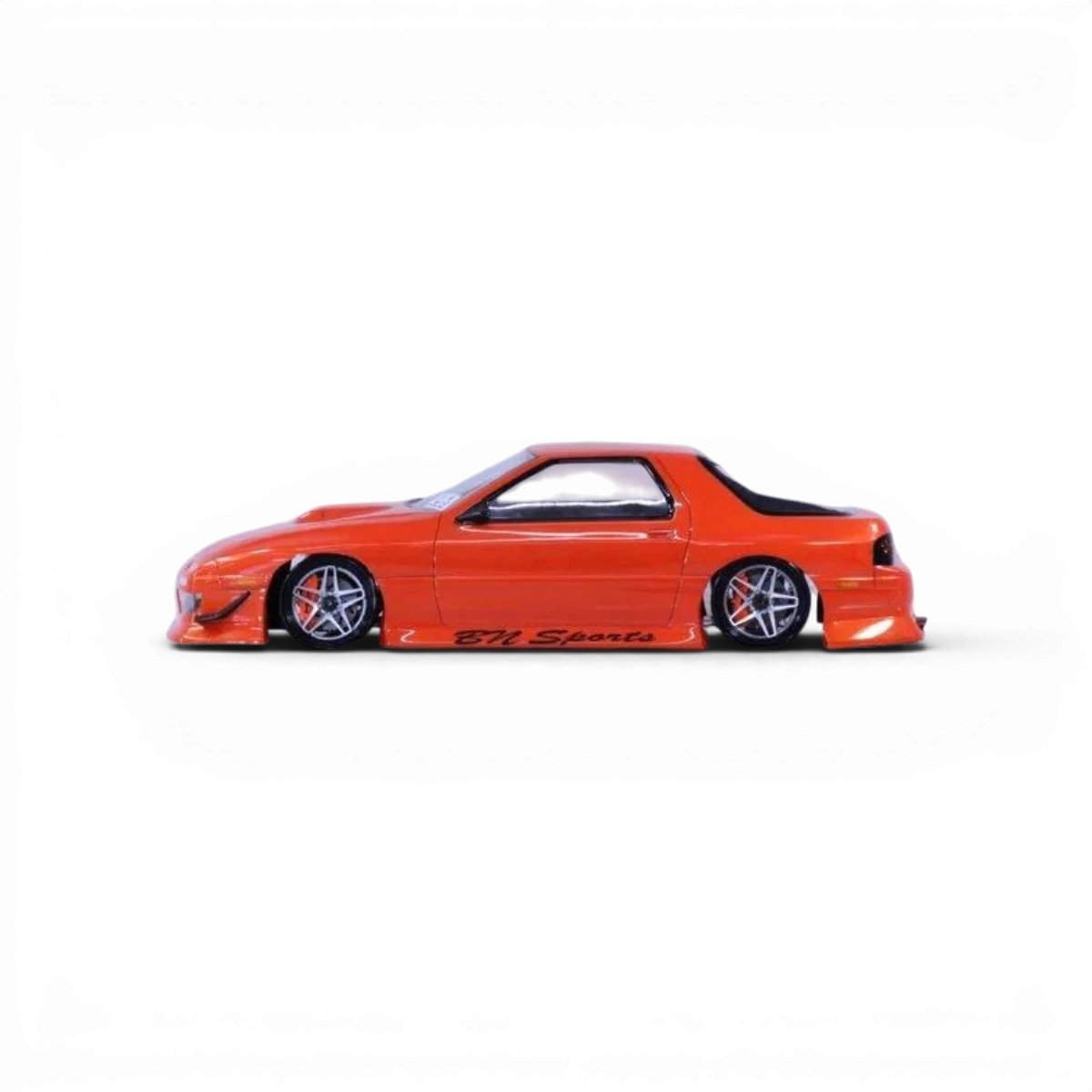 Carrosserie Mazda RX-7 FC3S BN Sports de Pandora RC, vue détaillée de la carrosserie pour voiture radiocommandée.