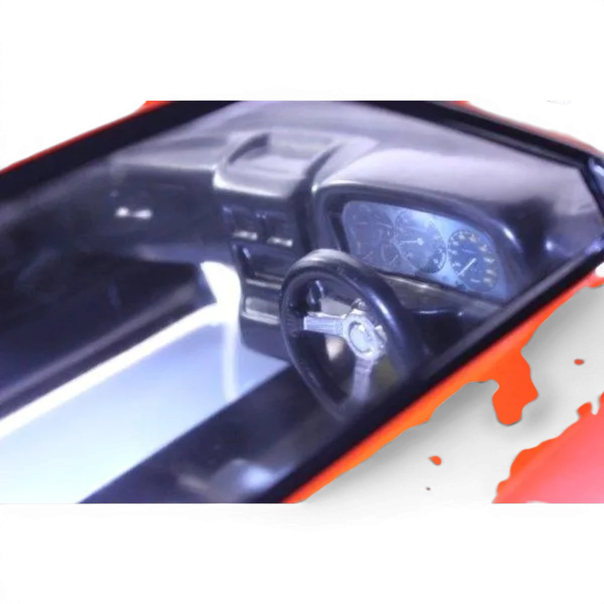 Carrosserie Mazda RX-7 FC3S BN Sports de Pandora RC, vue détaillée du modèle réduit pour voiture télécommandée.
