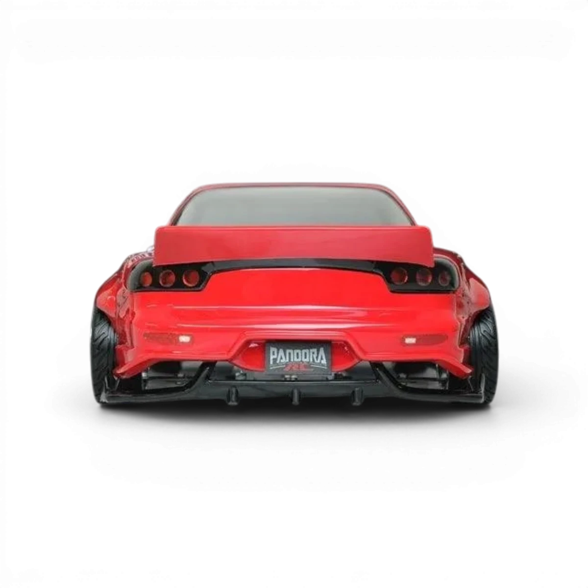 Carrosserie Mazda RX-7 FD3S BN Sports Pandora RC pour voiture télécommandée, modèle détaillé pour drift et compétition.