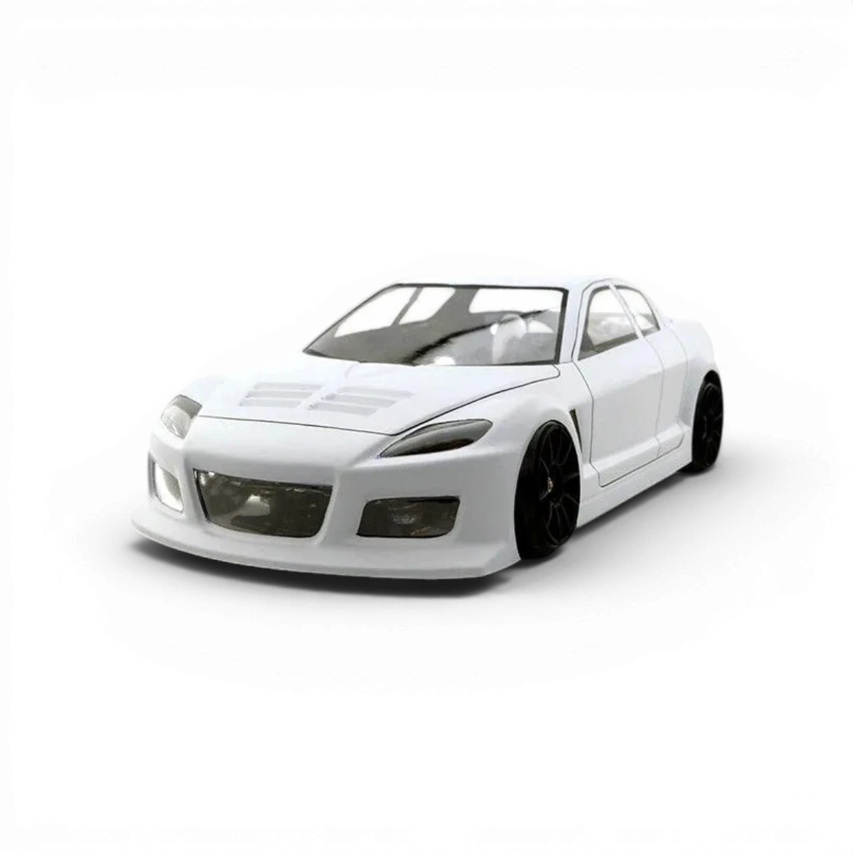 Carrosserie Mazda RX-8 Topline SPEC-RM8 SE3P avec finition élégante, vue de profil sur fond blanc.