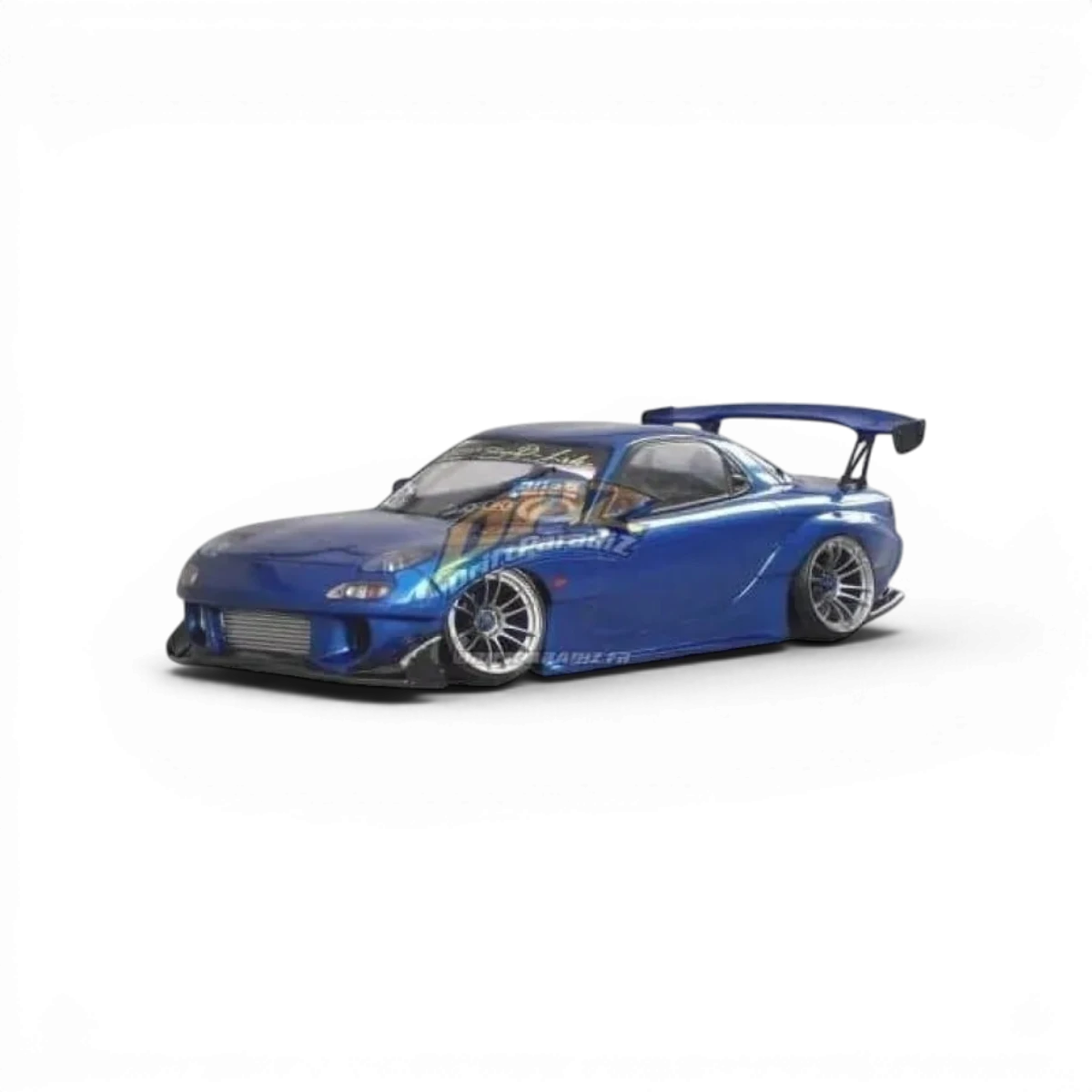 Carrosserie D'like pour Mazda RX7 FD3S, pièce de rechange ou personnalisation, vue de face avec détails de la finition.