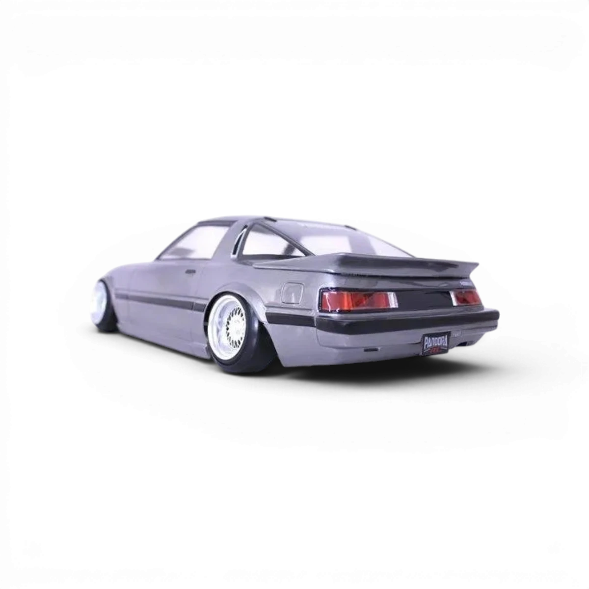 Modèle de voiture Mazda Savanna RX-7 (SA22C) Pandora RC, carrosserie avec détails et peinture réaliste pour drift.