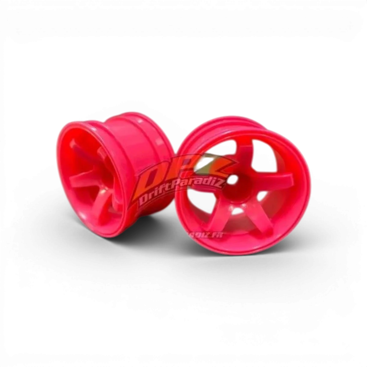 Roues Mini NModel Ver.3 Offset8 Roses de la marque Topline, design compact avec motif roses, pour modèles réduits et voitures miniatures.