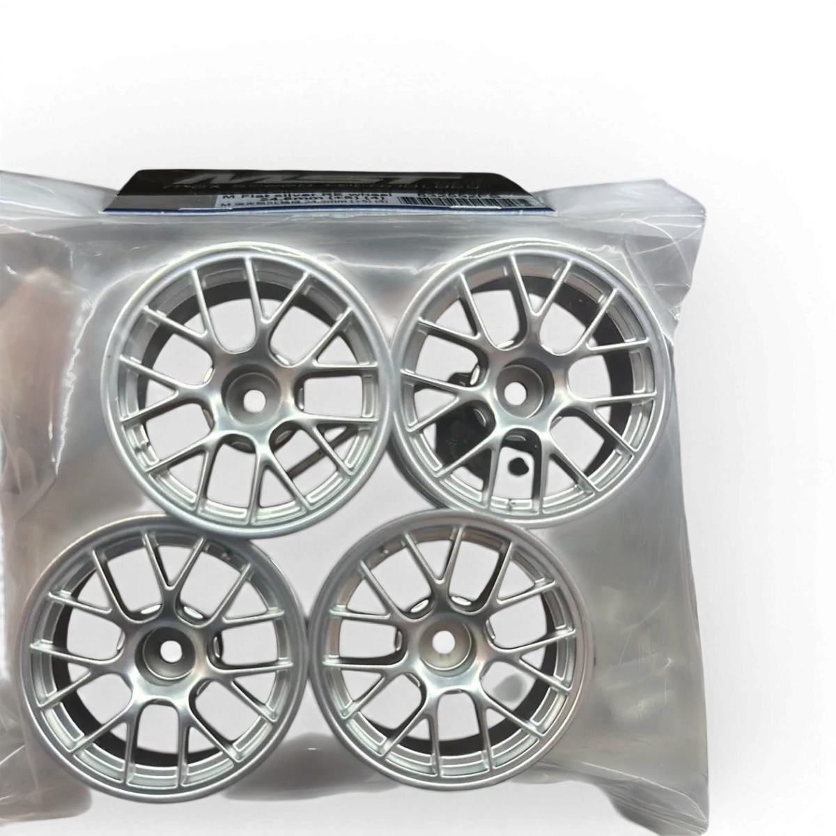 Roues Max Speed Technology MINI RE 24,5mm M pour châssis RMX +5 en gris mat, conçues pour la drift et la performance.