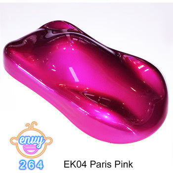 Peinture aérographe ENVY Paris Pink de Show UP, flacon de 50 g avec couleur rose pastel et fini lisse.