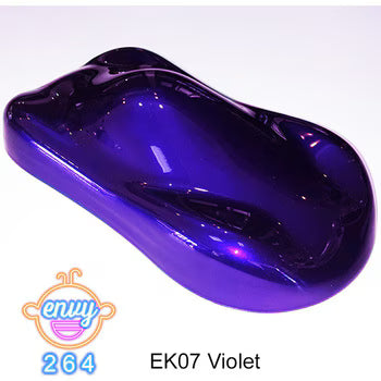 Peinture aérographe Show UP Envy Violet Nuit 50 g, liquide pour art graphique, visible dans un flacon.