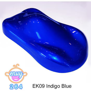 Peinture aérographe Show UP ENVY Bleu indigo 50 g, tube de peinture pour aérographie, couleur bleu profond.