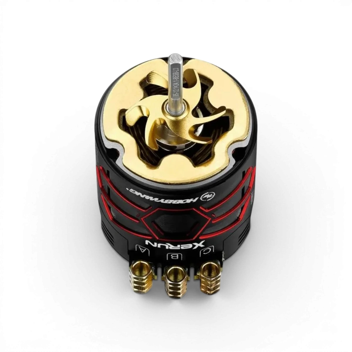 Moteur drift Xerun D10 Brushless - 13.5T - Noir/Rouge - HOBBYWING - DriftParadiZ