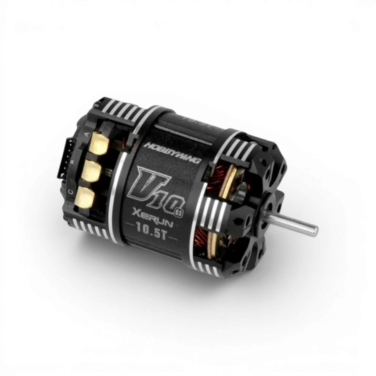 Moteur Xerun V10 Brushless G3 4500kV (2-3s) 10.5T Sensored - HOBBYWING - DriftParadiZ