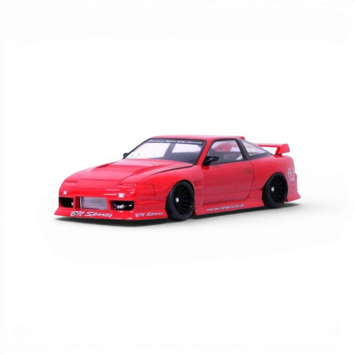 Carrosserie Nissan 180SX BN Sports de Pandora RC, détail et finition pour modèle réduit de voiture.
