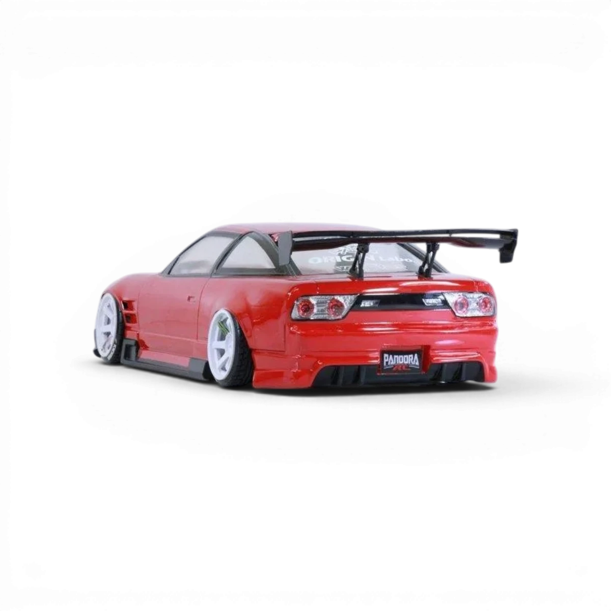 Carrosserie Nissan 180SX ORIGIN Labo pour voiture télécommandée Pandora RC, détail précis et finition réaliste
