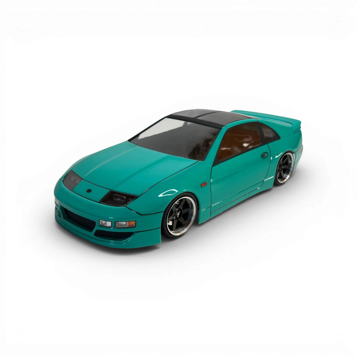 Carrosserie Nissan 300ZX Aplastics RC, design détaillé pour voiture télécommandée drift, finition précise et esthétique.