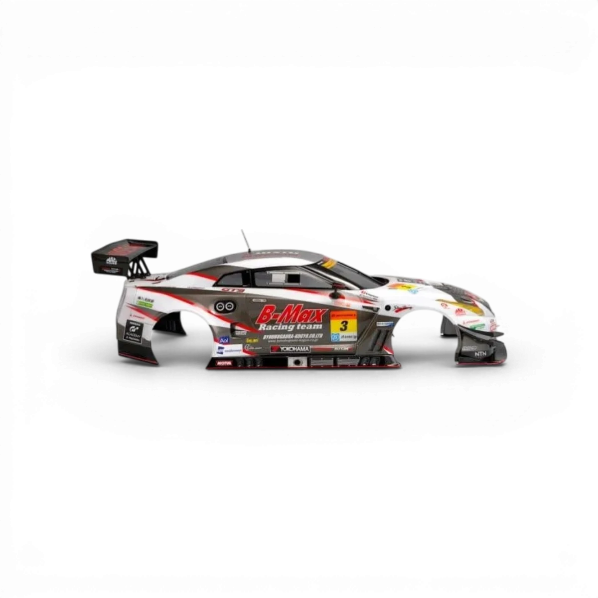 Carrosserie peinte Nissan B-MAX NDDP GT-R de Killer Body, vue détaillée du modèle avec finition colorée.