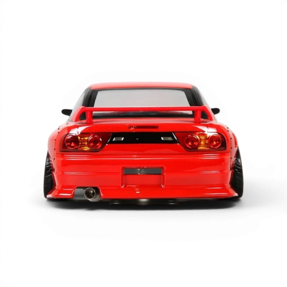 Carrosserie Nissan D-MAX 180SX Drift Spec SHIBATA, vue de côté avec détails de la carrosserie sportive et aérodynamique.