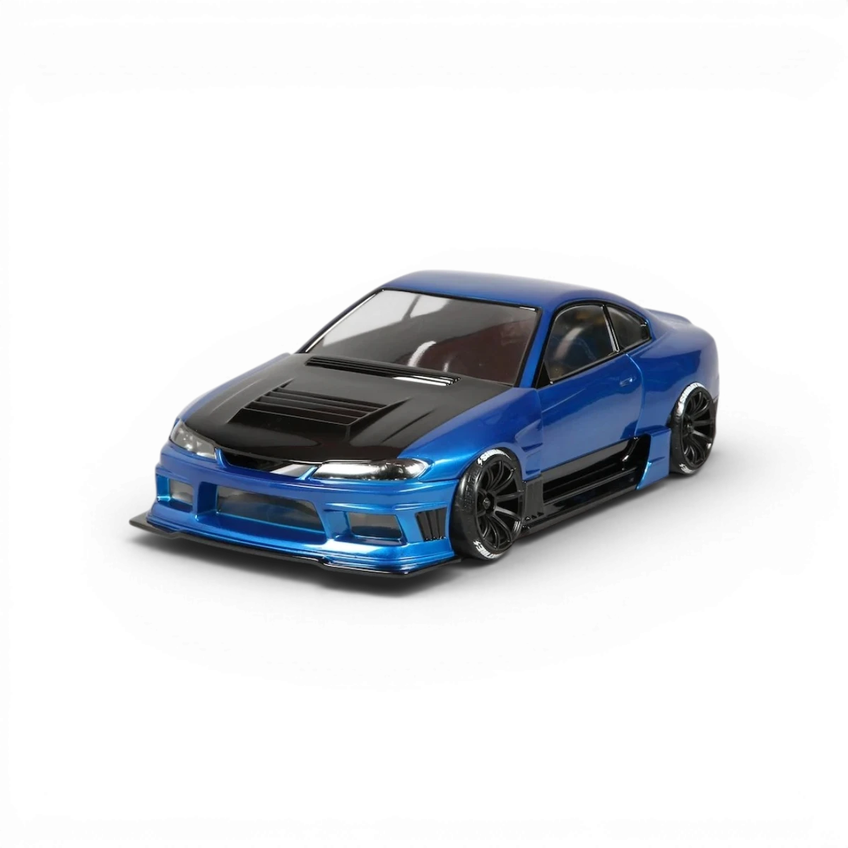 Carrosserie Nissan S15 Silvia D-MAX de la marque SHIBATA, vue de face avec détails de la carrosserie et design de drift.