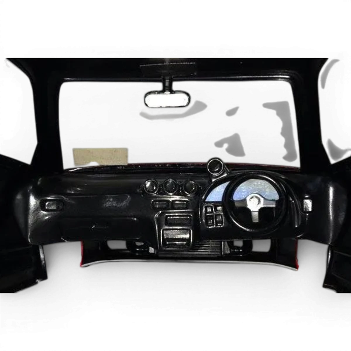 Carrosserie Nissan Silvia S13 BN Sports de Pandora RC, finition détaillée pour modèle réduit de voiture.