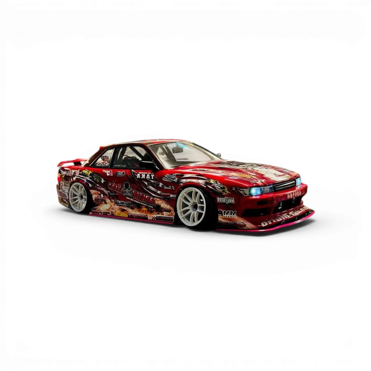 NISSAN SILVIA S13 Origin Lab + déco Animal - ADDICTION - DriftParadiZ