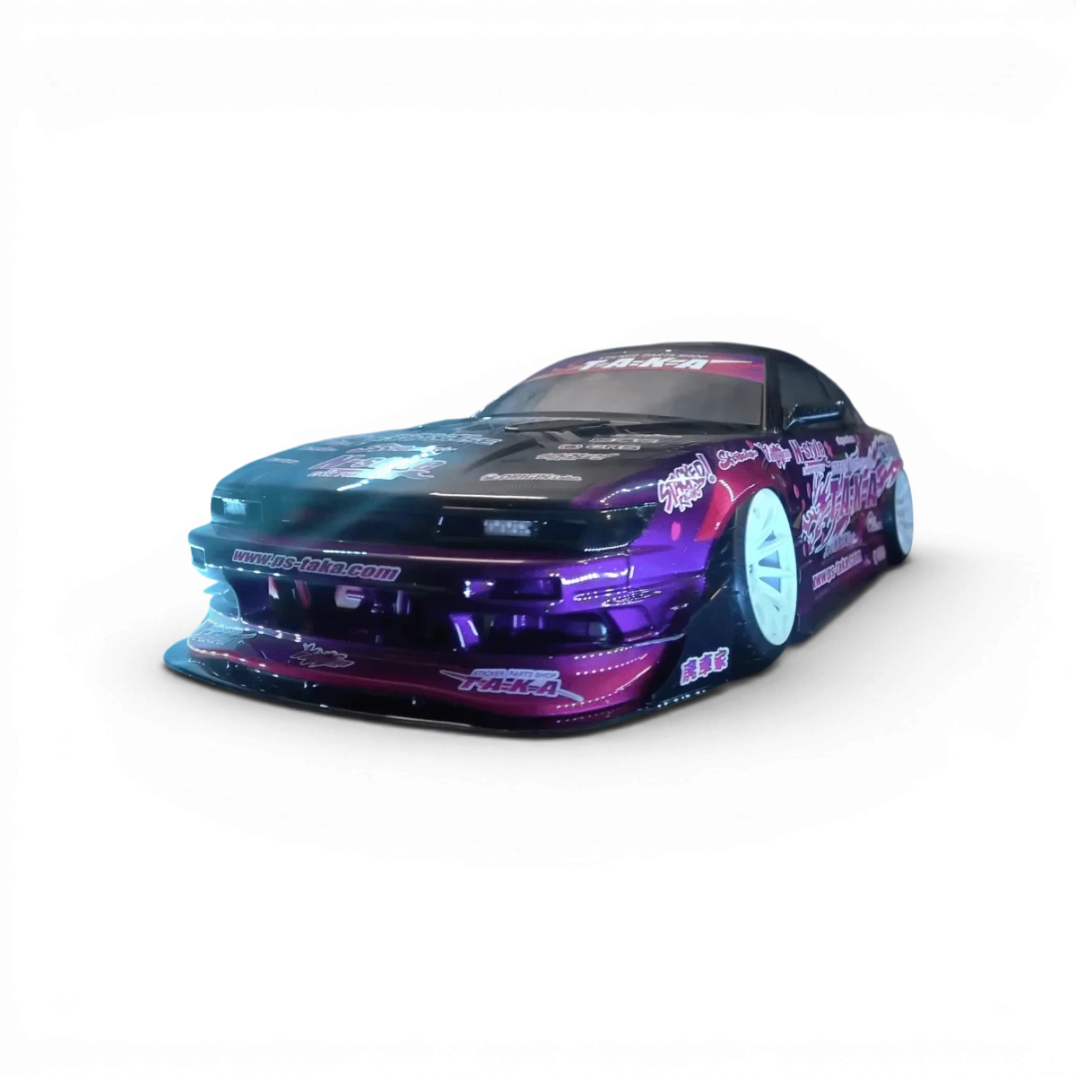 NISSAN SILVIA S13 Origin Lab + déco Fujio 2023 - ADDICTION - DriftParadiZ