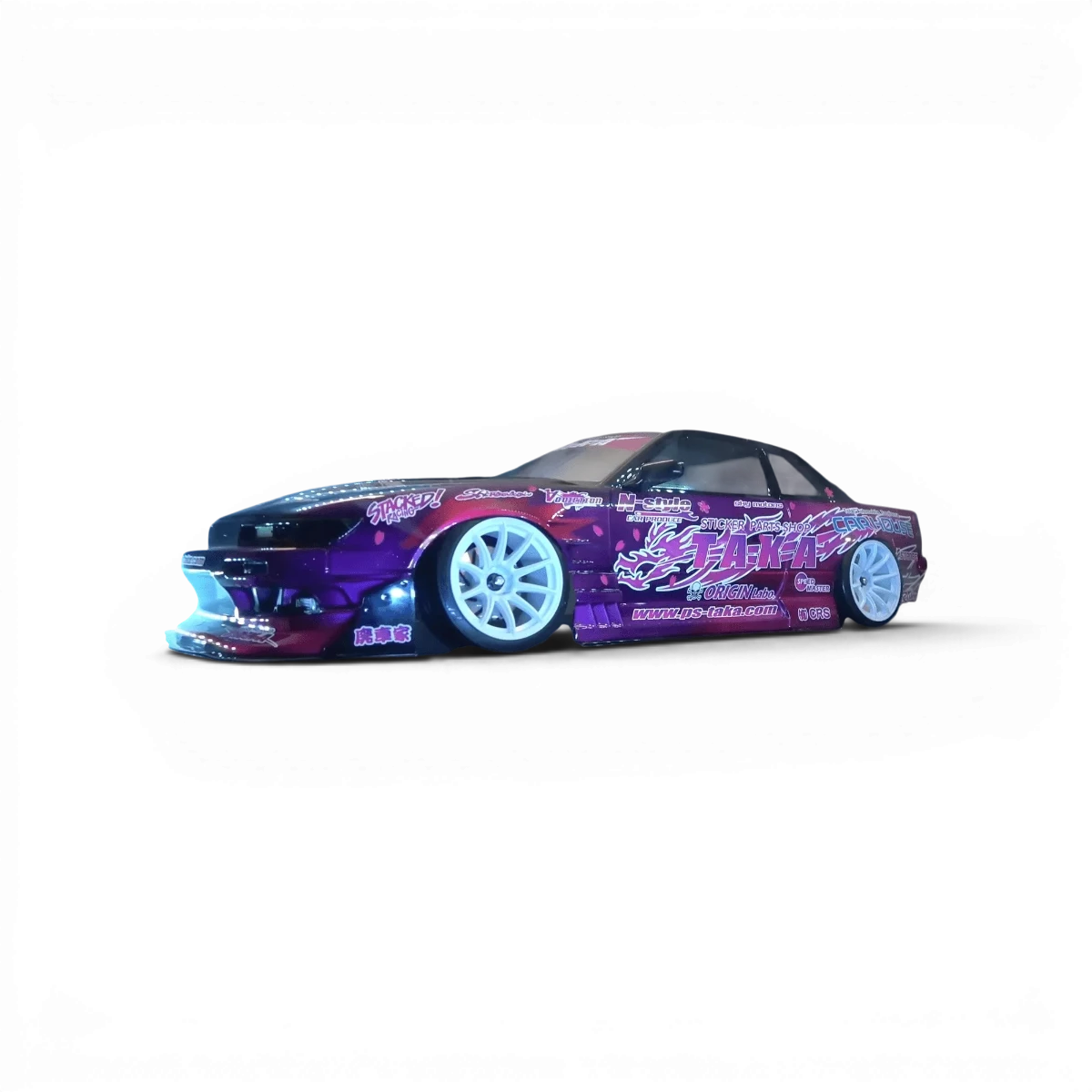 NISSAN SILVIA S13 Origin Lab + déco Fujio 2023 - ADDICTION - DriftParadiZ