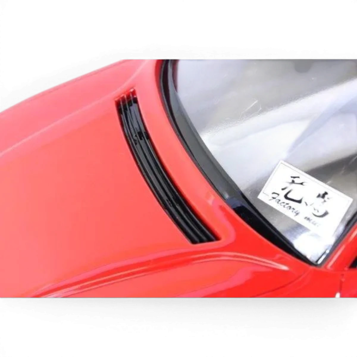 Carrosserie Nissan Silvia S13 Pandora RC ORIGIN Labo, modèle pour voiture télécommandée, vue de face avec détails de la carrosserie.