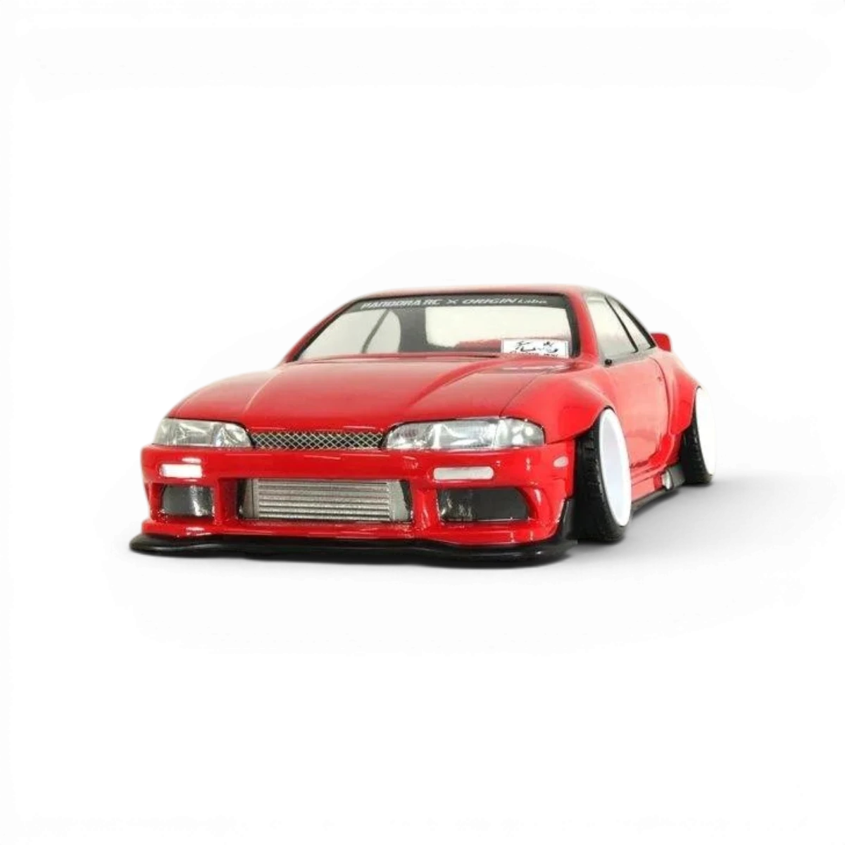 Carrosserie pour Nissan Silvia S14 (modèle ancien) de Pandora RC, conçue par ORIGIN Labo, visible en détail sur l'image.