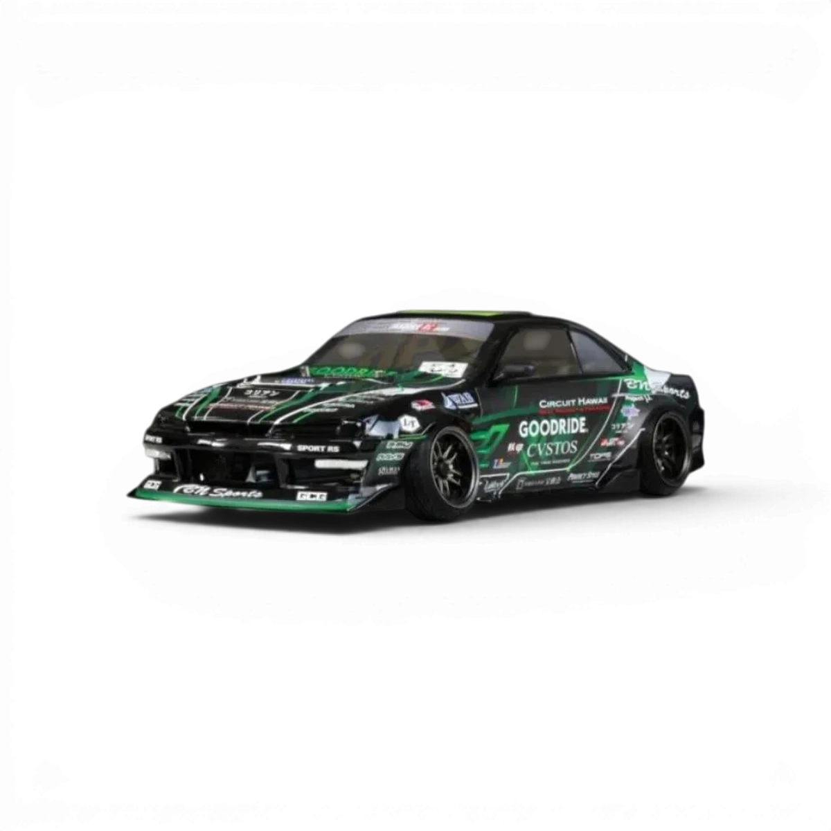 Carrosserie Nissan Silvia S14 tardive BLS / BN Sports de la marque Pandora RC, vue de face avec détails de design.