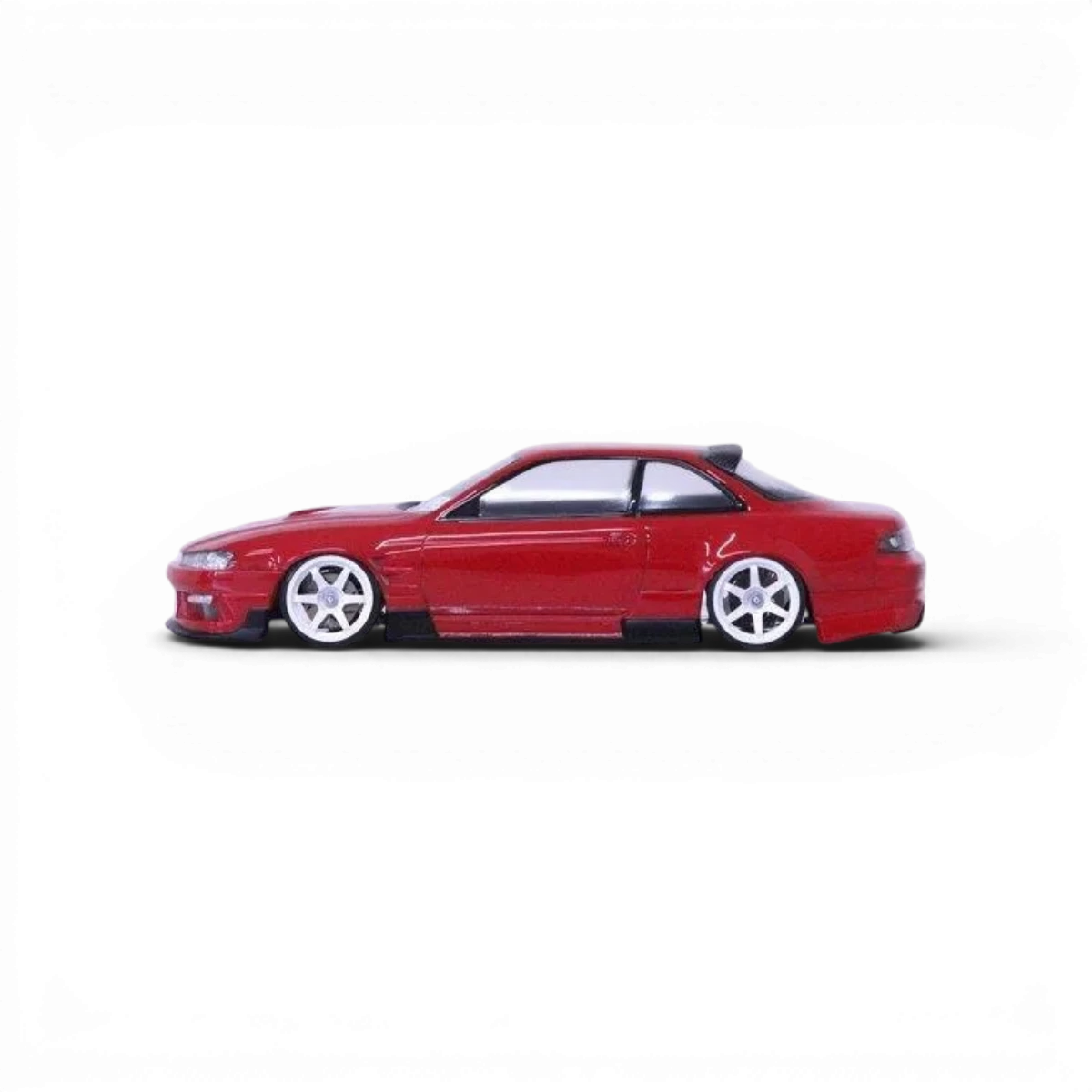 Carrosserie pour Nissan Silvia S14 tardive, marque Pandora RC, modèle Origin Labo, vue de face avec détails de la carrosserie.