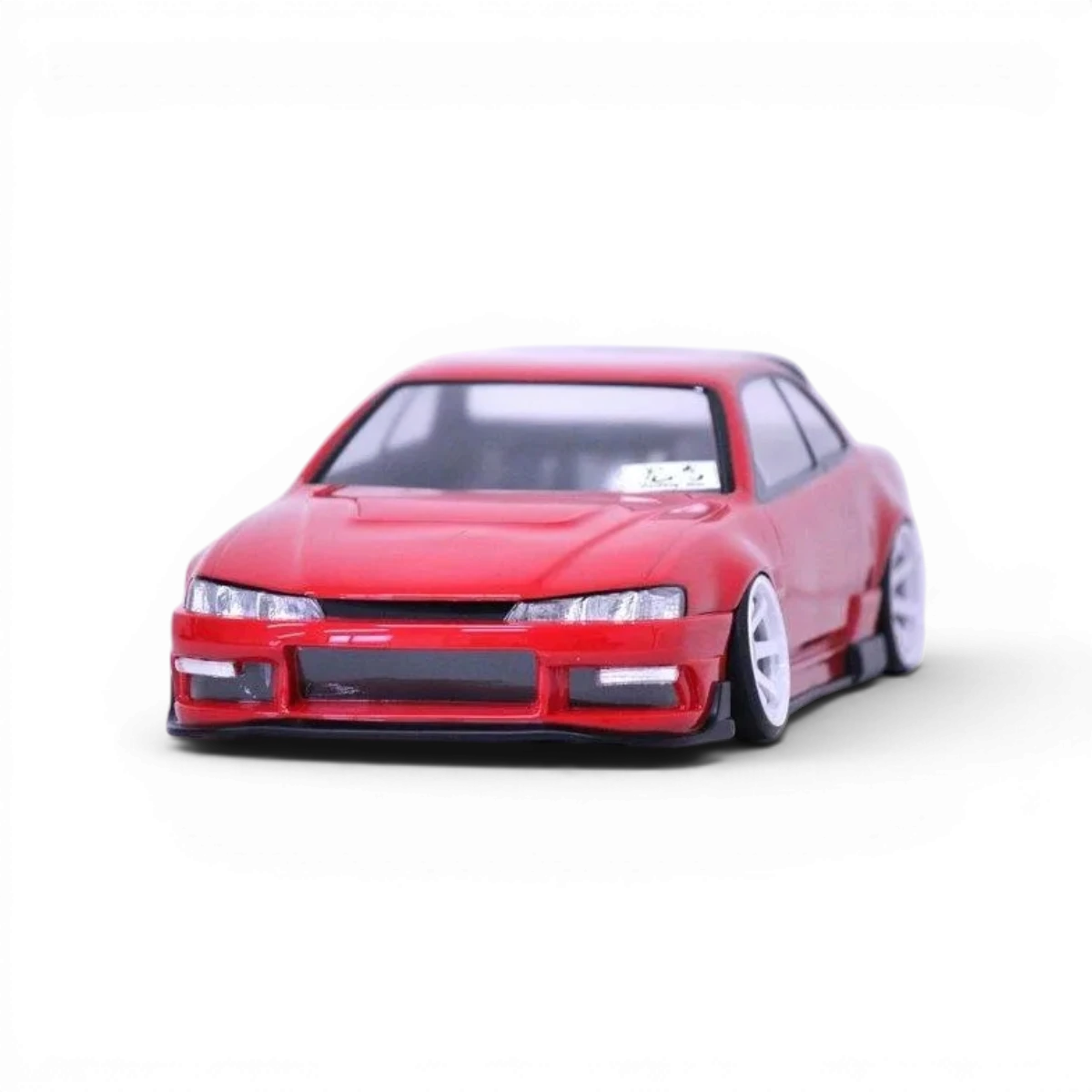 Carrosserie Nissan Silvia S14 tardive de Pandora RC, modèle pour voiture RC, avec détails réalistes et finition précise.