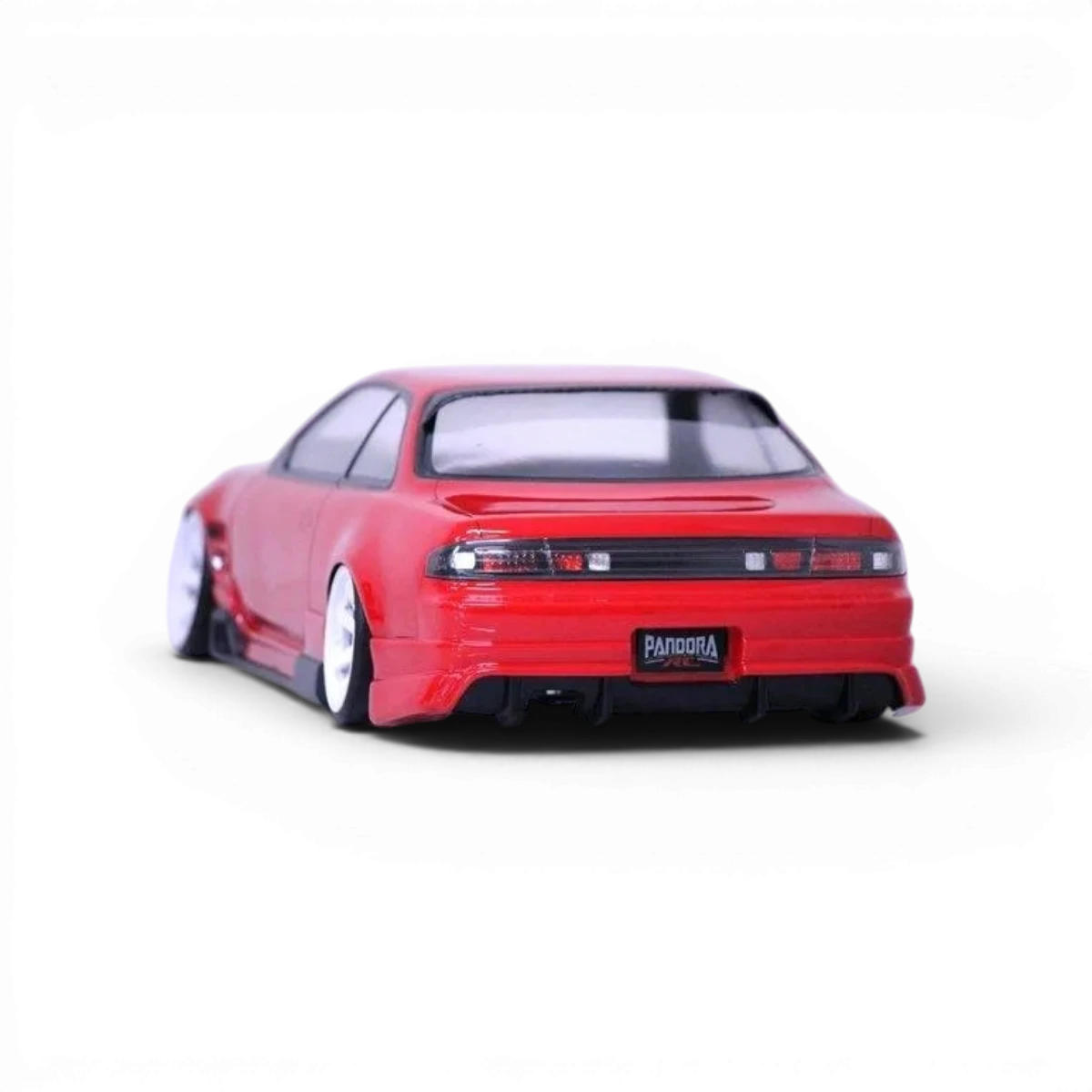 Carrosserie Nissan Silvia S14 tardive de Pandora RC, modèle pour voiture RC, avec détails précis et finition de haute qualité.
