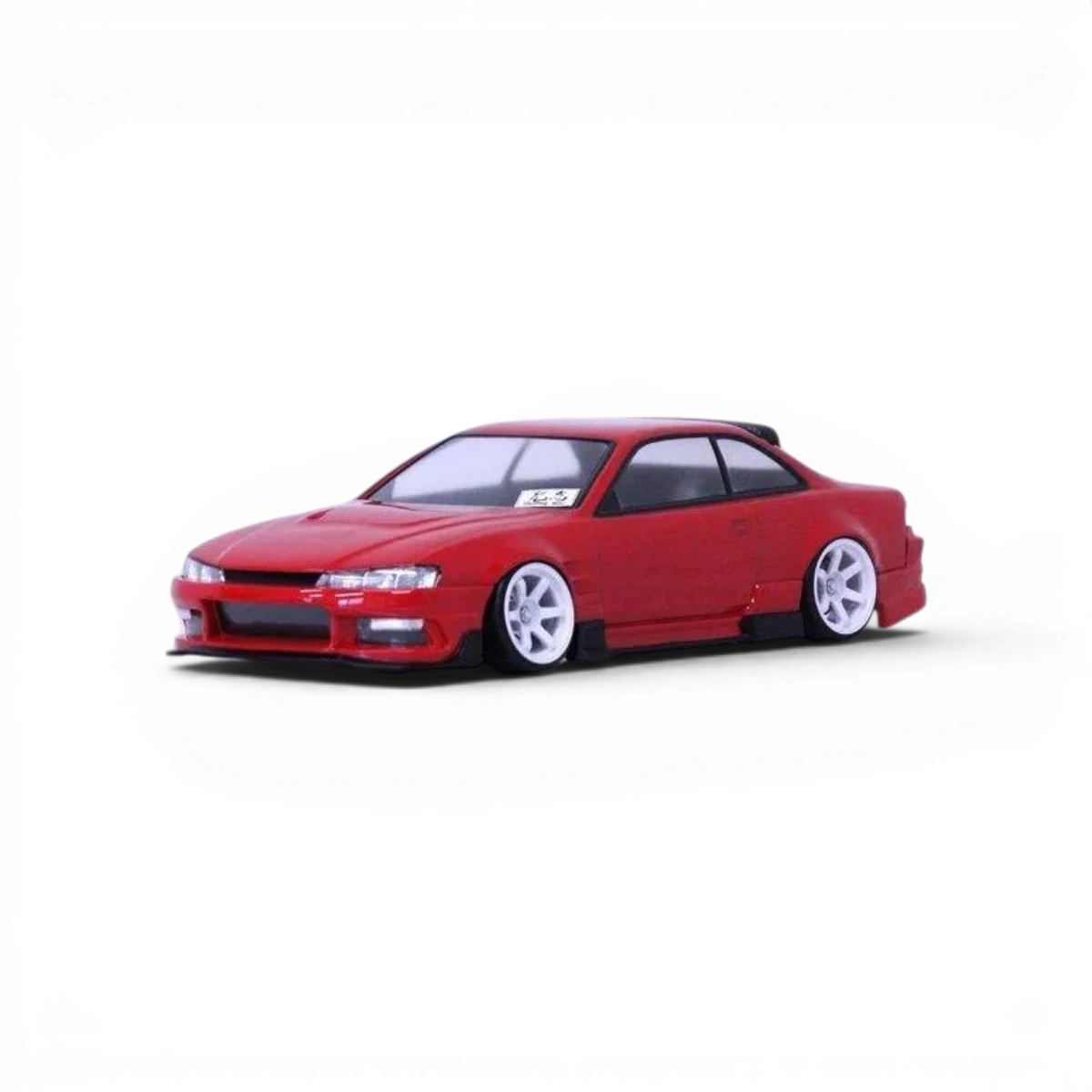 Carrosserie Nissan Silvia S14 tardive de Pandora RC, modèle pour voiture radiocommandée, en détail.