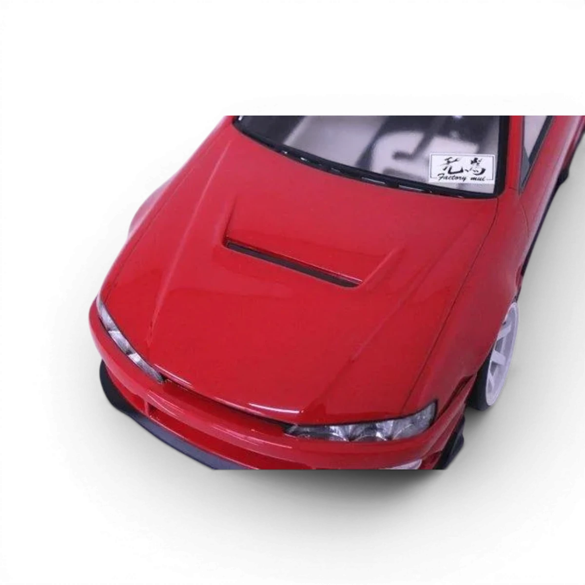 Carrosserie Nissan Silvia S14 tardive de Pandora RC, modèle pour voiture télécommandée, en détail avec finition précise.