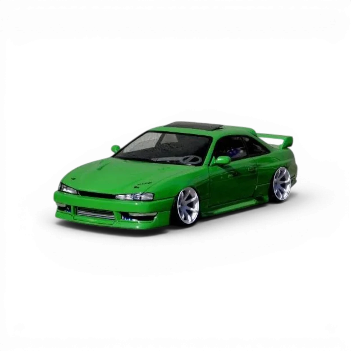 D'like carrosserie Nissan Silvia S14a Kouki ver2, pièce auto pour véhicule, détails du pare-chocs et des éléments extérieurs.