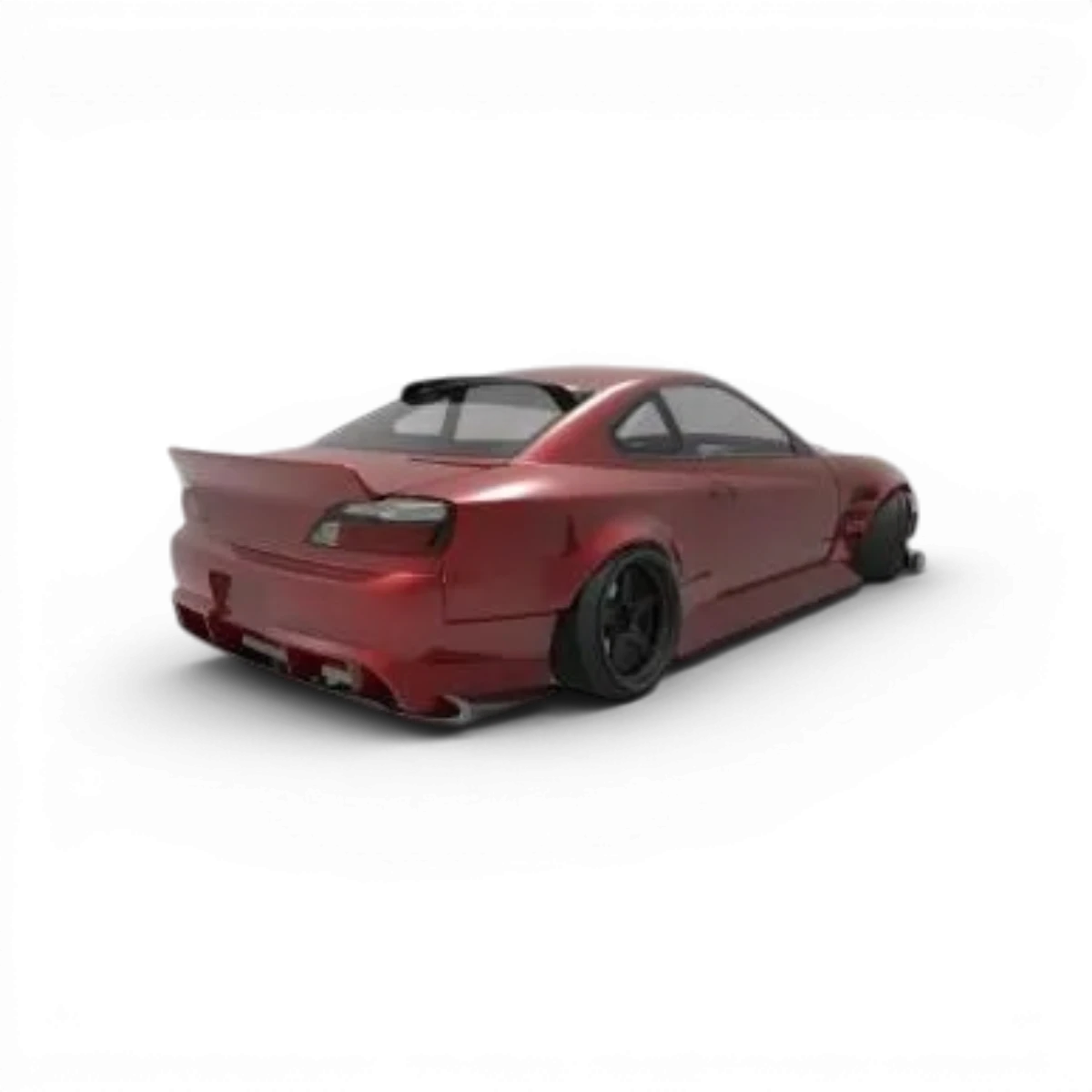 Carrosserie Nissan Silvia S15 Version Naoki 2020 de Addiction RC Design, détails de la carrosserie pour voiture RC.