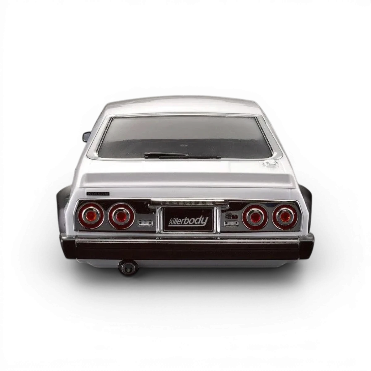 Modèle de carrosserie Nissan Skyline 2000 Turbo GT-ES C211 de Killer Body, vue détaillée de la voiture en finition.