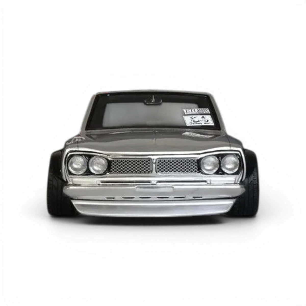 Modèle de voiture Nissan Skyline 2000GT-R KPGC10 de Pandora RC, carrosserie pour voiture RC, vue en détail.